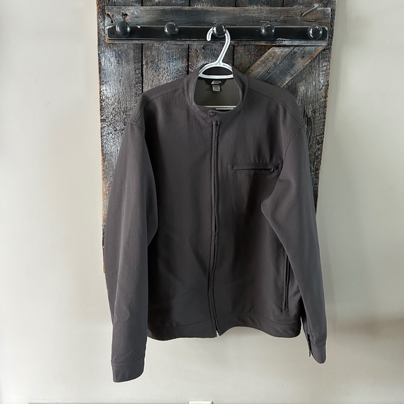 Men's MEC Light Weight Full Zipper Jacket Grey - Picture 1 of 3